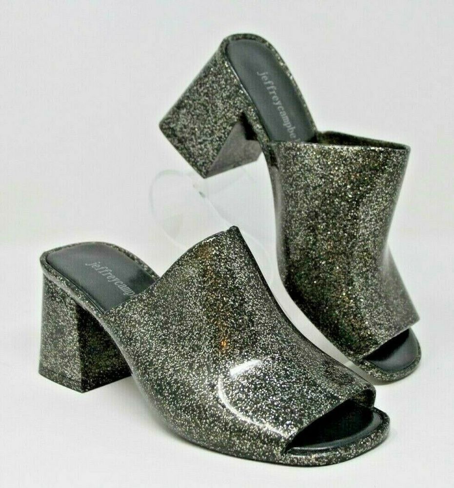 Jeffrey Campbell Size 6 Petra Jelly Block Heel NWT